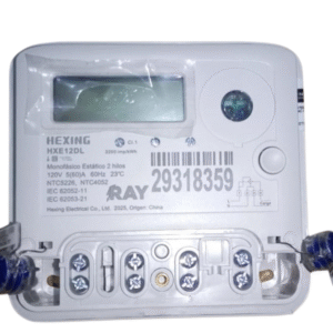 Medidor energia eléctrica monofasico 120VAC 5(60)A clase 1- HEXING