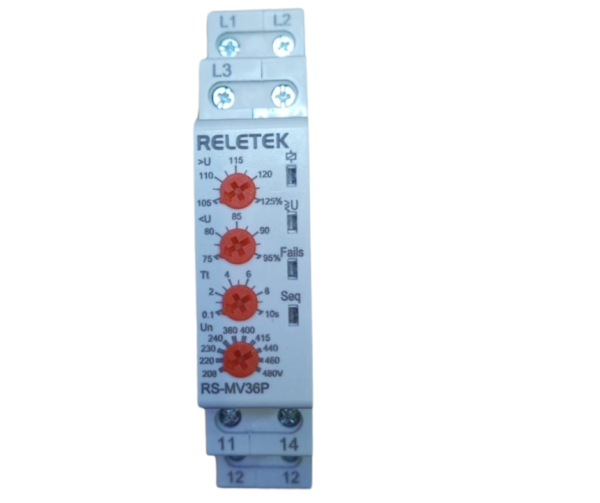 RELE DE TENSION TRIFASICO RELETEK RS-MV36P - Imagen 4