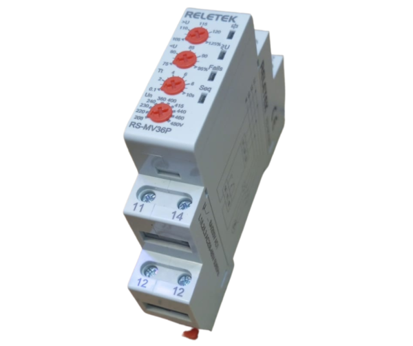 RELE DE TENSION TRIFASICO RELETEK RS-MV36P