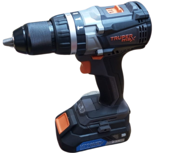 Taladro inalámbrico 1/2", 20V, sin carbones, Truper MAX - Imagen 7