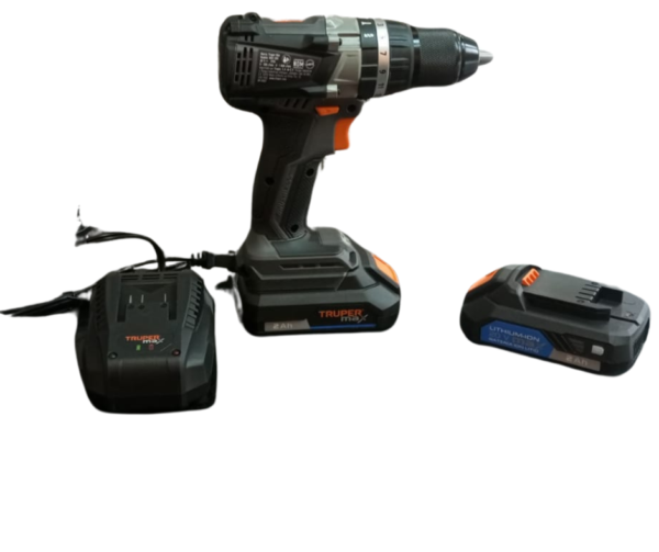 Taladro inalámbrico 1/2", 20V, sin carbones, Truper MAX - Imagen 5