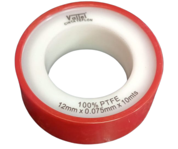TEFLON 10 MT 1/2 MARCA VALTEL