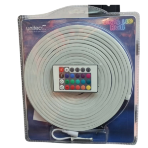 CINTA NEON LED 12V RGB 5 MT UNITEC