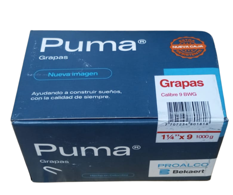 Grapa para cerca 1-1/4 x 9 1kg